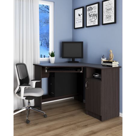 Birou pe Colt SU 13 RO, 90x120x75cm - Wenge-p1