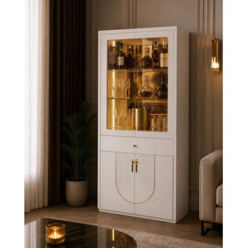 VITRINA CELLARIO, 89x39x190cm