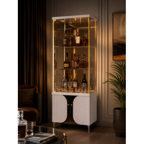 VITRINA RAVELLO, 78x40x199cm