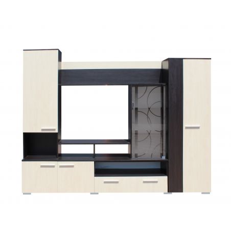 Living SIENA, 260x41x194cm - wenge/mesteacan